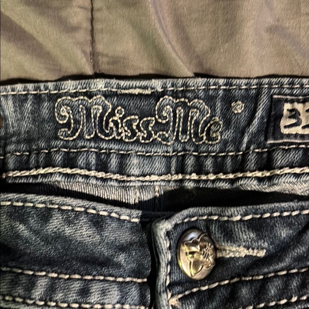 Miss Me cut off shorts. Size 31 cut them off at the end of last Summer. - Picture 4 of 5